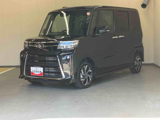 タントカスタムＸディスプレイオーディオ　バックモニター　プッシュボタンスタート　キーフリー　コーナーセンサー　オートハイビーム　ＬＥＤ　スマートアシスト　電動パーキングブレーキ　両側パワースライドドア　Ｔ−Ｆｉｎｅ（三重県）の中古車