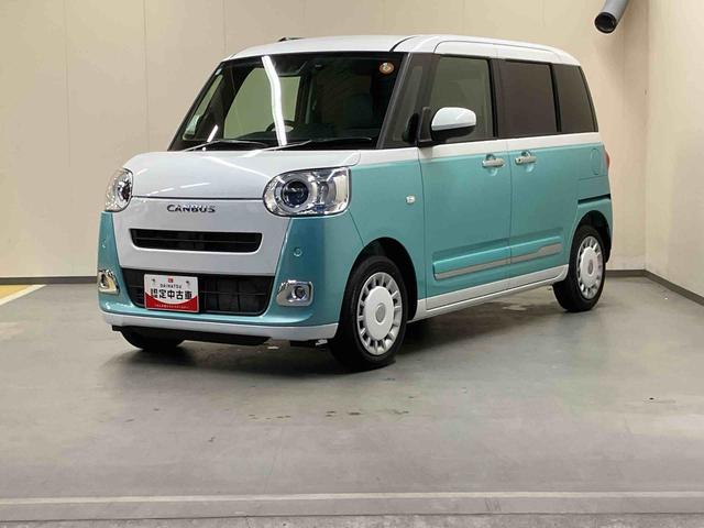 ムーヴキャンバスストライプスＧ純正ナビ　バックモニター　ドライブレコーダー　両側パワースライドドア　ＬＥＤ　オートハイビーム　コーナーセンサー　ホッとカップホルダー　シートヒーター　キーフリー　電動パーキングブレーキ　Ｔ−Ｆｉｎｅ（三重県）の中古車