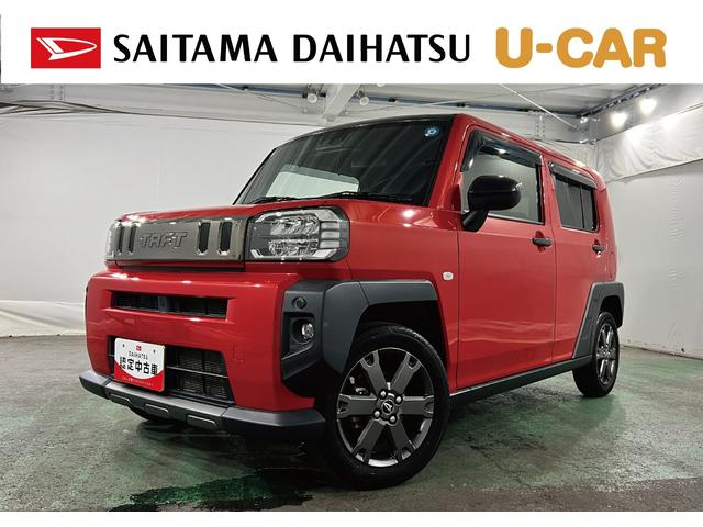 タフトＧターボ　ダーククロムベンチャー　走行５１６１４キロ１年保証距離無制限　走行距離５１６１４キロ　純正マット　サイドエアバッグ　ＬＥＤヘッドランプ　アイドリングストップ　シートヒーター　オート格納式ドアミラー（埼玉県）の中古車