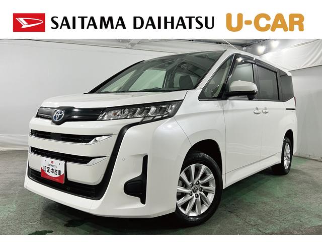 ノアハイブリッドＧ　走行１８３９０キロ／４ＷＤ／ナビ／Ｂカメラ一年保証・走行距離無制限　フルセグナビ　Ｂｌｕｅｔｏｏｔｈ　バックカメラ　ＥＴＣ　オートライト　ＬＥＤヘッドライト　両側電動スライドドア（埼玉県）の中古車