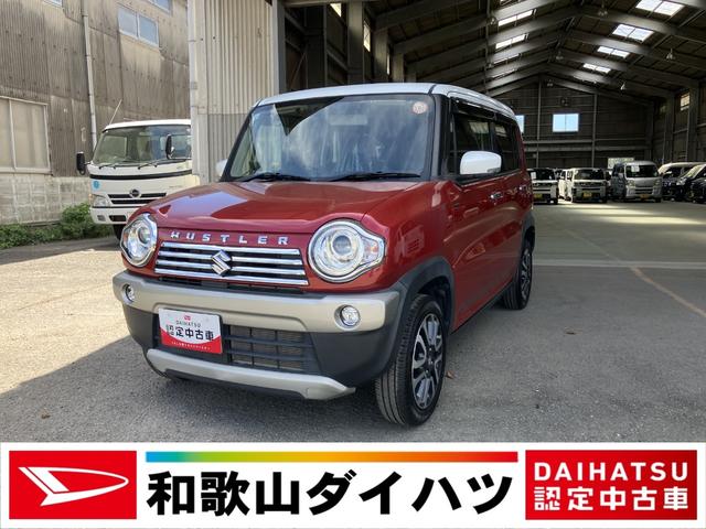 ハスラーＪスタイルIIターボ軽自動車　衝突安全ボディ　衝突被害軽減ブレーキ　プッシュスタートボタン　スマートキー　ナビ　オートエアコン　シートヒーター（和歌山県）の中古車