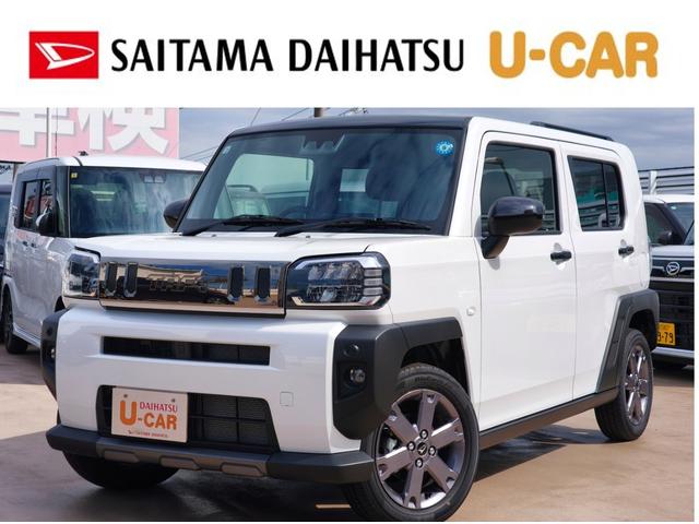 タフトG ダーククロムベンチャー/走行距離354km/バックカメラ1年保証距離無制限 走行距離354キロ 純正ディスプレイオーディオ バックカメラ 純正マット サイドエアバッグ LEDヘッドランプ アイドリングストップ シートヒーター オート格納式ドアミラー(埼玉県)の中古車