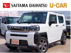 タフト 中古車 Ｇ　ダーククロムベンチャー／走行距離３５４ｋｍ／バックカメラ１年保証距離無制限　走行距離３５４キロ　純正ディスプレイオーディオ　バックカメラ　純正マット　サイドエアバッグ　ＬＥＤヘッドランプ　アイドリングストップ　シートヒーター　オート格納式ドアミラー