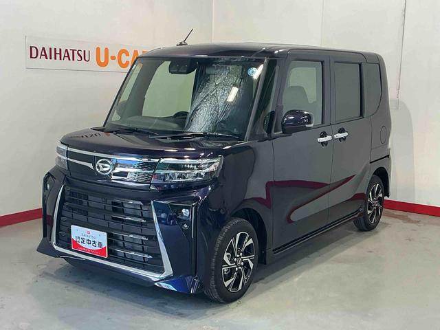 タントカスタムX前後障害物センサー 衝突低減ブレーキ シートヒータ 電動格納ドアミラー LEDヘッドライト インテリキー レーンキープアシスト オートマチックハイビーム オートライト(栃木県)の中古車