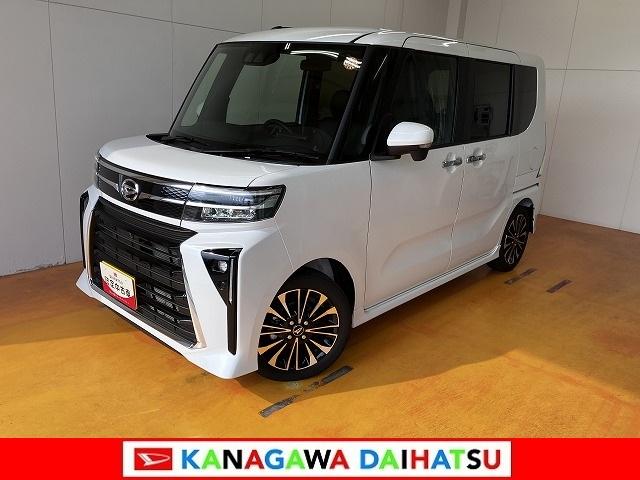 タントカスタムRSリミテッドサポカーSワイド適合 パノラマモニター対応 ミラクルオープンドア 両側オートスライドドア 電動パーキングブレーキ ステアリングスイッチ シートヒーター 全車速追従機能付ACC コーナーセンサー(神奈川県)の中古車