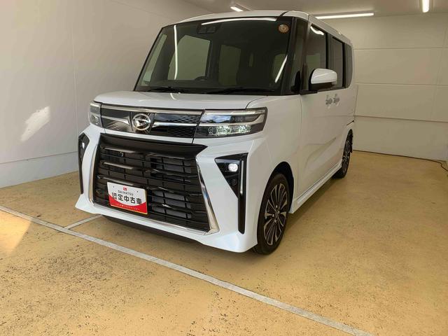 タントカスタムＲＳ　１５インチアルミ　電動パーキングブレーキまごころ保証（納車日から１年・走行距離無制限）付き　ターボ　オートエアコン　シートヒーター　電動パーキングブレーキ　ＬＥＤヘッドライト　ＬＥＤフォグランプ　衝突被害軽減ブレーキ　キーフリー（静岡県）の中古車