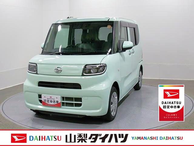 タントＬ　純正ナビ　整備付き　１年保証スマートアシスト・ＬＥＤヘッドライト・プッシュボタンスタート・オートエアコン・左右スライドドア手動・足踏み式パーキングブレーキ・スーパーＵＶ＆ＩＲカットガラス（Ｆウィンドウ）（山梨県）の中古車