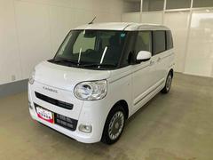 ムーヴキャンバス 中古車 セオリーＧ衝突被害軽減ブレーキ　横滑り防止装置　オートマチックハイビーム　アイドリングストップ　ステアリングスイッチ　オートライト　キーフリーシステム　オートエアコン　両側電動スライドドア　純正ホイールキャップ