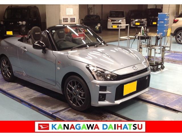 コペンGR スポーツオープンカー 二人乗 アクティブトップ momo製ステアリングホイール レカロ製スポーツシート BBC製アルミホイール カーナビ ステップスイッチ シートヒーター キーフリー(神奈川県)の中古車