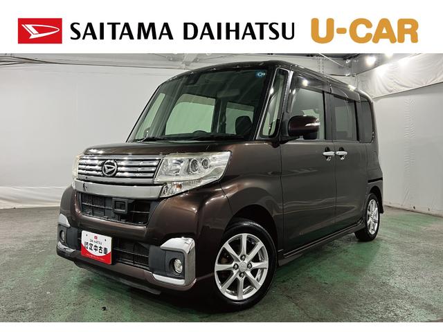 タントカスタムＸ　ＳＡ２　走行１０８１４２キロ／ナビ／バックカメラ一年保証・走行距離無制限　フルセグナビ　Ｂｌｕｅｔｏｏｔｈ　バックカメラ　ＥＴＣ　オートライト　ＬＥＤヘッドライト　両側電動スライドドア（埼玉県）の中古車