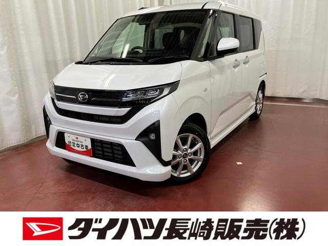 ムーヴＧ元展示車　届出済未使用車　ワンオーナー　禁煙車　９インチディスプレイオーディオ　バックカメラ　被害軽減ブレーキ　フルセグテレビ　電動格納ミラー　レーンアシスト　Ｂｌｕｅｔｏｏｔｈ対応　オートライト（長崎県）の中古車