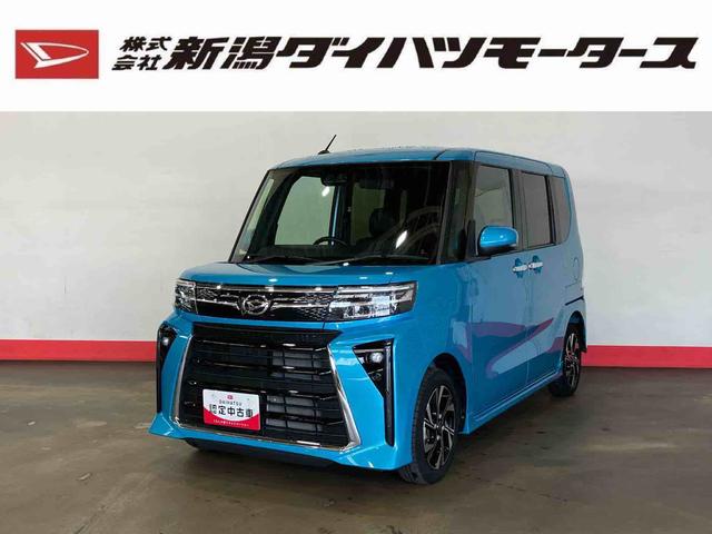 タントカスタムX(車内 消臭・抗菌 処理済) 衝突被害軽減システム 両側パワースライドドア バックカメラ アルミホイール キーフリーシステム(新潟県)の中古車