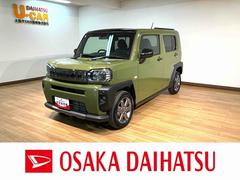 タフト 中古車 Ｇターボ　ダーククロムベンチャー　Ｒ８年式／ガラスルーフスカイフィールトップ　アダプティブクルーズコントロール　ＬＥＤヘッド／フォグ　運／助シートヒーター　プッシュボタンスタート　キーフリー　電動パーキングブレーキ　バックカメラ　１５インチアルミホイール