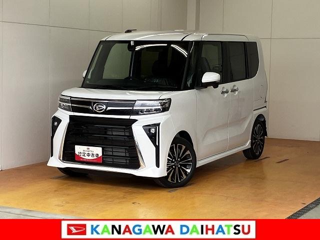 タントカスタムＲＳリミテッドサポカーＳワイド適合　パノラマモニター対応　ミラクルオープンドア　両側オートスライドドア　電動パーキングブレーキ　全車速追従機能付ＡＣＣ　ステアリングスイッチ　シートヒーター　コーナーセンサー（神奈川県）の中古車