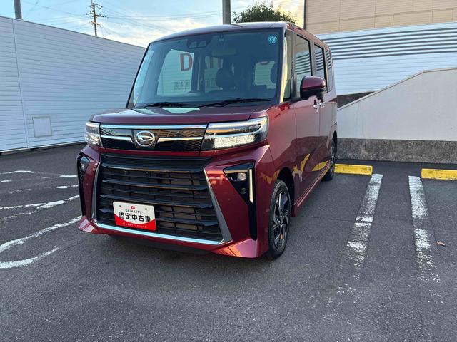 タントスローパーカスタムRSスローパー ターボ車 プッシュスタートスイッチ 電子カードキー 両側電動スライドドア 衝突被害軽減システム レーンアシスト(鹿児島県)の中古車