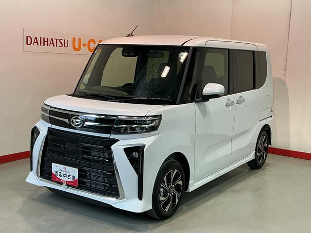 タントカスタムＸキーフリーシステム　ＬＥＤヘッドライト　ＬＥＤフォグランプ　両側電動スライドドア　スマートアシスト　コーナーセンサー　純正アルミホイール　オートライト　運転席助手席シートヒーター（栃木県）の中古車