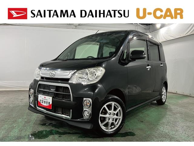 タントエグゼカスタムＧ　走行５６０８６キロ／ＨＩＤヘッドランプ１年保証距離無制限　走行距離５６０８６キロ　ＣＤオーディオ　純正マット　助手席エアバッグ　ＨＩＤヘッドランプ　アイドリングストップ（埼玉県）の中古車