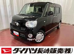 ムーヴキャンバス 中古車 Ｇブラックインテリアリミテッド　ＳＡＩＩＩ下取車　ナビ　パノラマモニター　両側パワースライドドア　電動格納ドアミラー　衝突安全ボディ　衝突被害軽減システム　オートライト　スマートキー　レーンアシスト　ＬＥＤヘッドライト　ＴＶ　ＤＶＤ　ＣＤ