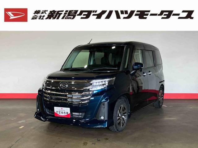 トールカスタムＧ（車内　消臭・抗菌　処理済）　衝突被害軽減システム　４ＷＤ　両側パワースライドドア　ナビ　パノラマモニター　アルミホイール　キーフリーシステム（新潟県）の中古車