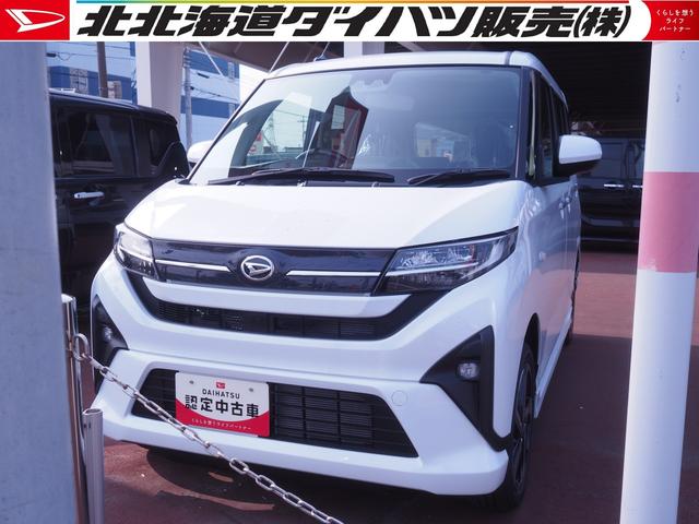 ムーヴＲＳ４ＷＤ　ターボ　両側パワースライドドア　ＬＥＤヘッドライト　オートライト　オートエアコン　電動パーキングブレーキ　アイドリングストップ　ＶＳＣ（横滑り抑制機能）（北海道）の中古車