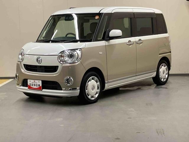 ムーヴキャンバスＧメイクアップリミテッド　ＳＡIII純正８インチナビ　パノラマモニター　ＥＴＣ　ドライブレコーダー　両側電動スライドドア　プッシュボタンスタート　キーフリー　２トーン　ＬＥＤ　コーナーセンサー　オートハイビーム　マット　バイザー（三重県）の中古車