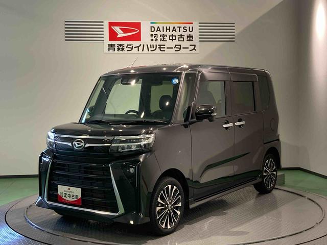 タントカスタムＲＳナビ　前席シートヒーター　パワーウィンドウ　下回り防錆済み　ターボ　４ＷＤ　アルミ　スマートキー　キーフリー　ＡＢＳ　エアバッグ（青森県）の中古車