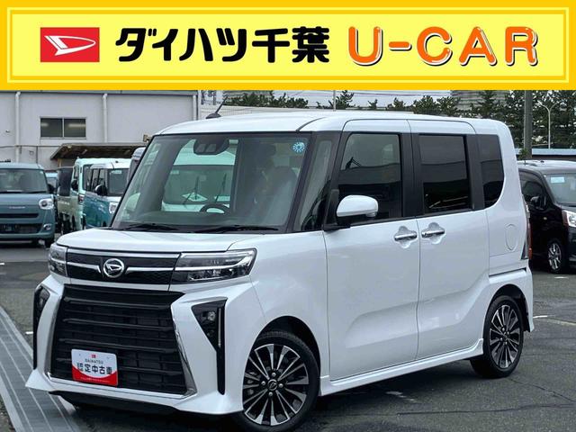 タントカスタムRSリミテッドターボ バックカメラ 全車速追従クルコン LEDヘッドライト フォグランプ オートライト ADB 両側電動スライド シートヒーター 革巻ステアリング コ−ナ−センサー 電動駐車ブレーキ アルミホイール(千葉県)の中古車