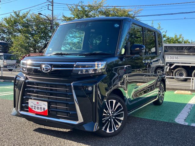 タントカスタムRSリミテッド保証 新車保証・まごころ保証 1年間・走行距離無制限付き・7インチナビ・パノラマカメラ・ドラレコ・ETC装備・LEDヘッドライト装備(東京都)の中古車