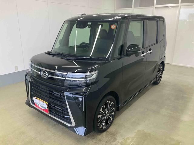 タントカスタムＲＳリミテッド衝突被害軽減ブレーキ　横滑り防止装置　オートマチックハイビーム　アイドリングストップ　ステアリングスイッチ　オートライト　キーフリーシステム　オートエアコン　両側電動スライドドア　純正アルミホイール（岐阜県）の中古車