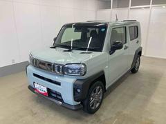 タフト 中古車 Ｇ　ダーククロムベンチャー衝突被害軽減ブレーキ　横滑り防止装置　オートマチックハイビーム　アイドリングストップ　ステアリングスイッチ　オートライト　キーフリーシステム　オートエアコン　バックカメラ　マット　純正アルミホイール