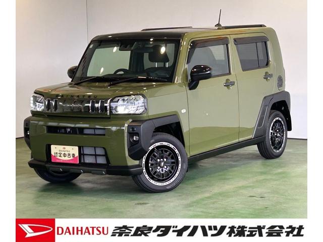 タフトＧターボ　ダーククロムベンチャー４ＷＤ　ナビ　ドラレコ　ＥＴＣ　衝突被害軽減ブレーキ　コ−ナ−センサ−　全車速追従付ＡＣＣ　アイドリングストップ機能　フロントシ−トヒ−タ−　プッシュボタンスタ−ト　バックカメラ　ＬＥＤヘッドライト（奈良県）の中古車