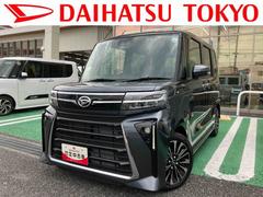 タント 中古車 カスタムＲＳ　ディスプレイオーディオ　ターボ保証　新車保証・まごころ保証　１年間・走行距離無制限付き　純正９インチディスプレイオーディオ　バックモニター　ＬＥＤヘッドライト　両側電動スライドドア　ホールド機能付き電動サイドブレーキ
