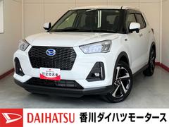 ロッキー 中古車 プレミアムＧ　ＨＥＶ　ナビ　パノラマ　ドラレコ純正ナビ　パノラマモニター　バックモニター　純正ドライブレコーダー　運転席・助手席シートヒーター　ＡＣＣ　純正１７インチアルミホイール　電動パーキングブレーキ　オートブレーキホールド　Ｓ−ＰＤＬ