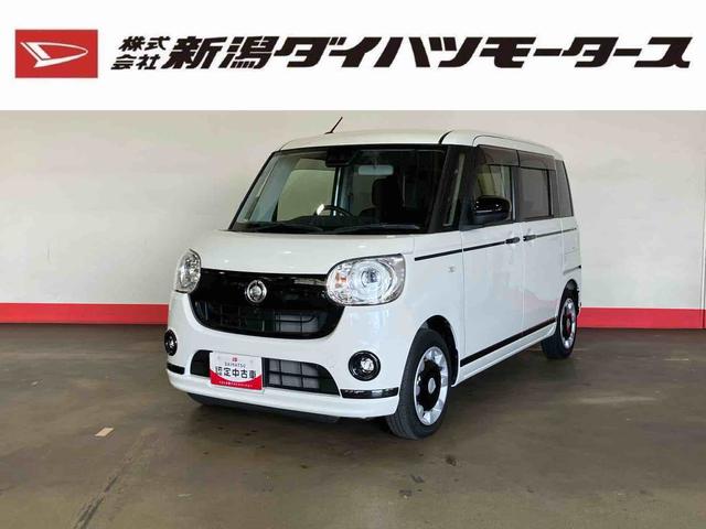 ムーヴキャンバスＧブラックアクセントＶＳ　ＳＡIII（車内　消臭・抗菌　処理済）　衝突被害軽減システム　両側パワースライドドア　ナビ　パノラマモニター　キーフリーシステム（新潟県）の中古車