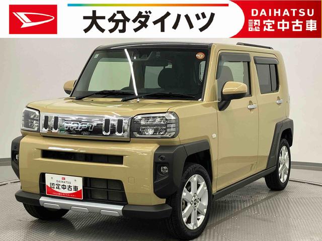 タフトG クロムベンチャー走行距離無制限12ヶ月保証付き 追突防止装置 スマートキ− メモリナビ Bluetooth接続 USBポート Bモニター ナビ 禁煙車使用 LEDヘッド アルミ ガラスルーフ ドライブレコーダー(大分県)の中古車