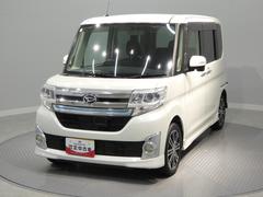 タント 中古車 カスタムＲＳ　ＳＡ４ＷＤ　ターボ　ナビ　バックカメラ　フルセグＴＶ　両側パワースライドドア　社外　エンジンスターター　スマートアシスト　キーフリー　ＬＥＤヘッドライト　１５インチアルミホイール