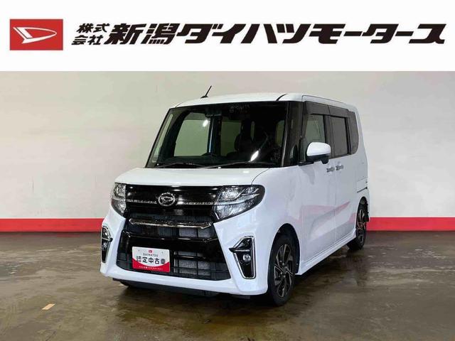 タントカスタムＸ（車内　消臭・抗菌　処理済）　衝突被害軽減システム　両側パワースライドドア　ナビ　パノラマモニター　アルミホイール　キーフリーシステム（新潟県）の中古車
