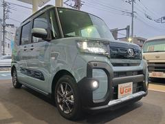 タント 中古車 ファンクロス　社用車ＵＰ／両側Ｐスライドドア／シートヒーター１年保証・走行距離無制限　走行２３２６キロ　サイドエアバッグ　クリアランスソナー　オートマチックハイビーム　オートライト　ＬＥＤヘッドライト　ベンチシート　シートヒーター　両側電動スライドドア