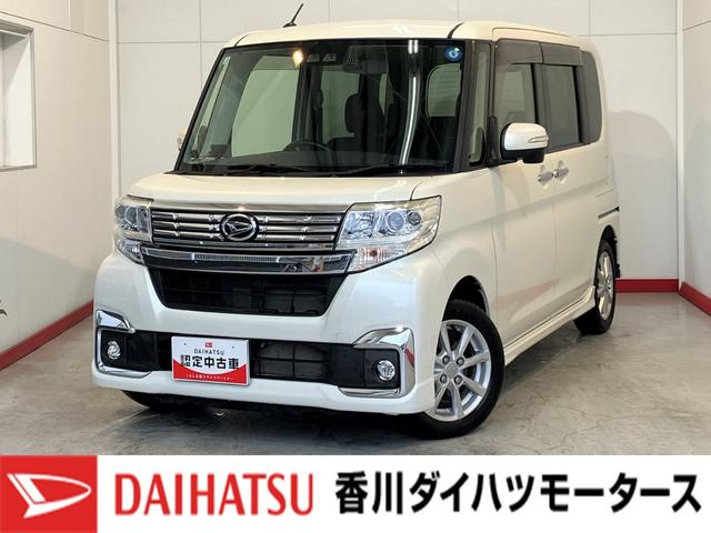 タントカスタムX SAIII ナビ バックモニター 後席モニター純正ナビ バックモニター 後席モニター 社外ETC 純正ドライブレコーダー 左側パワースライドドア 運転席シートヒーター 純正14インチアルミホイール 電動格納ミラー ワンオーナー スマートキー(香川県)の中古車