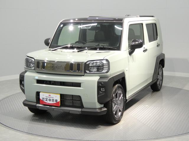 タフトGターボ ダーククロムベンチャー4WD ターボ 両席シートヒーター 電動パーキングブレーキ アダプティブクルーズコントロール LED アルミホイール オーディオレス クリアランスソナー(岩手県)の中古車