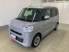 ムーヴキャンバス 中古車 セオリーＧ衝突被害軽減ブレーキ　横滑り防止装置　オートマチックハイビーム　アイドリングストップ　ステアリングスイッチ　オートライト　キーフリーシステム　オートエアコン　両側電動スライドドア　純正ホイールキャップ