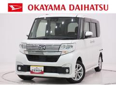 タント 中古車 カスタムＸ　ＳＡ３シートヒーター　左側パワースライドドア　オートライト　キーフリー　アイドリングストップ　ＵＳＢ入力端子　衝突被害軽減システム　レーンアシスト　オートマチックハイビーム　ティーゼットデオプラス