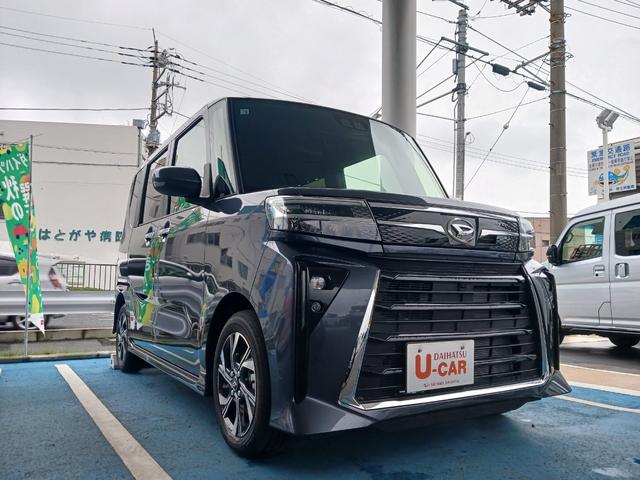 タントカスタムX/社用車UP/両側Pスライド/シートヒーター1年保証・走行距離無制限 走行2382キロ サイドエアバック クリアランスソナー オートマチックハイビーム オートライト LEDヘッドライト ベンチシート シートヒーター 両側電動スライドドア(埼玉県)の中古車
