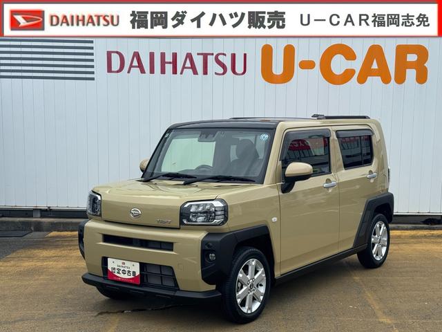 タフトG新車保証継承付 ナビ地デジTV バックカメラ Bluetooth スマートキー 前後ドライブレコーダー オートライト LEDヘッドライト 衝突軽減ブレーキ 横滑り防止装置 アイドリングストップ(福岡県)の中古車