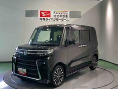 タント 中古車 カスタムＲＳナビ　下回り防錆済み　前席シートヒーター　ターボ　４ＷＤ　エアバッグ　スマートキ−　アルミ　キーレス　ＡＢＳ