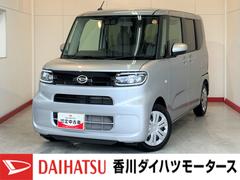 タント 中古車 Ｘ　左側パワースライドドア　シートヒーターワンオーナー　スマートキー　バックモニター対応カメラ　運転席・助手席シートヒーター　左側パワースライドドア　電動パーキングブレーキ　オートブレーキホールド　オーディオレス　サイドエアバッグ　スマアシ