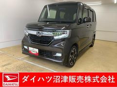Ｎ−ＢＯＸカスタム 中古車 Ｇ・Ｌターボホンダセンシング　タイヤ新品　保証付きバッテリー交換済　ナビ　バックカメラ　ＥＴＣ　Ｆバンパー割れ有り　左前修復有り