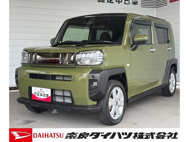 タフトGナビゲーション バックカメラ ETC車載器 電動パーキングブレーキ フロントシートヒーター キーフリー プッシュスタートスイッチ 電動格納式ドアミラー アイドリングストップ機能(奈良県)の中古車