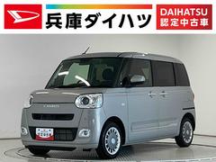 ムーヴキャンバス 中古車 セオリーＧターボ　９インチディスプレイオーディオ　クルコン１年保証　９インチディスプレイオーディオ　パノラマモニター　スマートパノラマパーキングアシスト　Ｑｉワイヤレス充電　シートヒーター　アダプティブクルーズコントロール　両側電動スライドドア