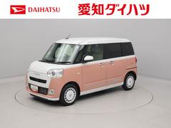 ムーヴキャンバス 中古車 ストライプスＧ　両側電動スライドドアオーディオレス　バックカメラ　ＬＥＤヘッドライト　アイドリングストップ　プッシュスタート　運転席・助手席シートヒーター　エアバック　ＡＢＳ　ＣＶＴ　キーフリー